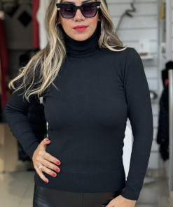 Balıkçı Yaka Basic Kazak