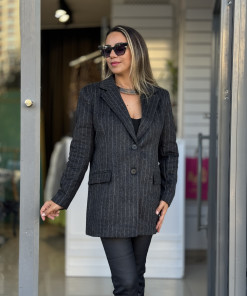 Antrasit Blazer Ceket